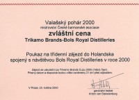 Ocenění Valašský pohár 2000